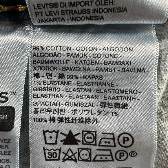 Levi's 569 LOOSE FIT STRAIGHT LEG Mens Size 39x29.5 Blue Jeans Denim Pants - Picture 10 of 11